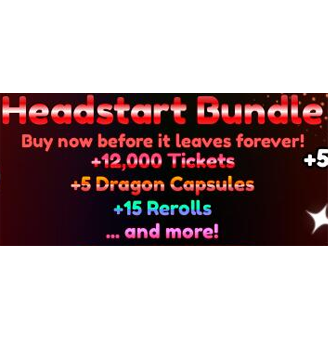 Anime Reborn Items Headstart Bundle