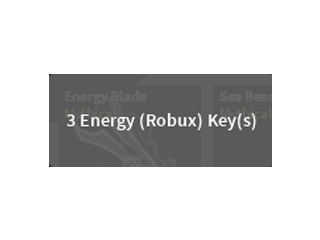 Combat Warriors Items 3 Energy(Robux)key(s)