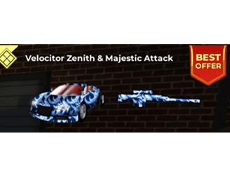 A Dusty Trip Items Velocitor Zenith & Majestic Attack