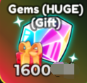 Anime Adventures Items Gems (HUGE) (Gift)