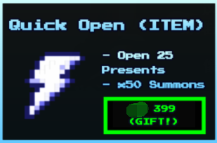 Five Nights TD Quick Open (Item)