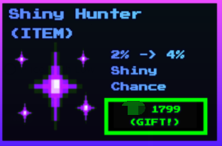 Five Nights TD Shiny Hunter (Item)