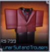 Jujutsu Infinite Items Lunar Suit and Trousers