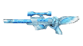 Murderers VS Sheriffs Items Ice Pegasus Sniper-Blue