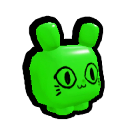 Pet Simulator X Huge Green Balloon Cat