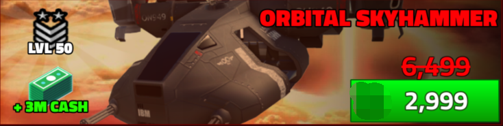 Military Tycoon Orbital Skyhammer