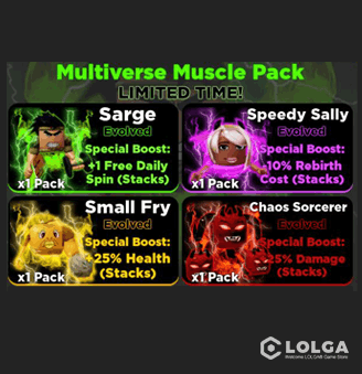 Muscle Legends Multiverse Muscle Pack