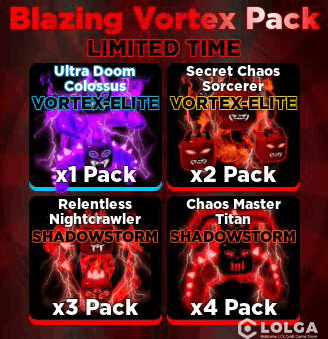 Ninja Legends Blazing Vortex Pack