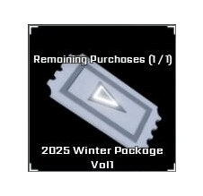 Sol's RNG Shop 2025 Winter Package Vol1