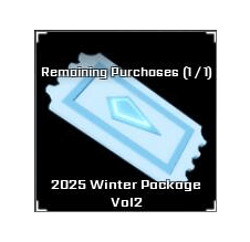 Sol's RNG Shop 2025 Winter Package Vol2