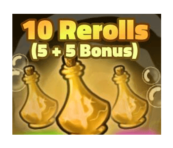 SpongeBob Tower Defense Shop 10 Gold Rerolls