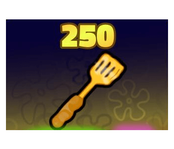 SpongeBob Tower Defense Shop 250 Gold Spatulas