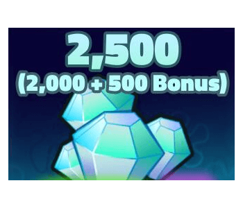 SpongeBob Tower Defense Shop 2500 Gems