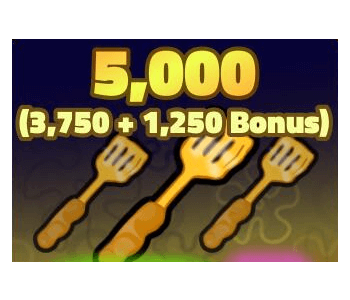 SpongeBob Tower Defense Shop 5000 Gold Spatulas