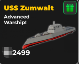 War Tycoon USS Zumwalt